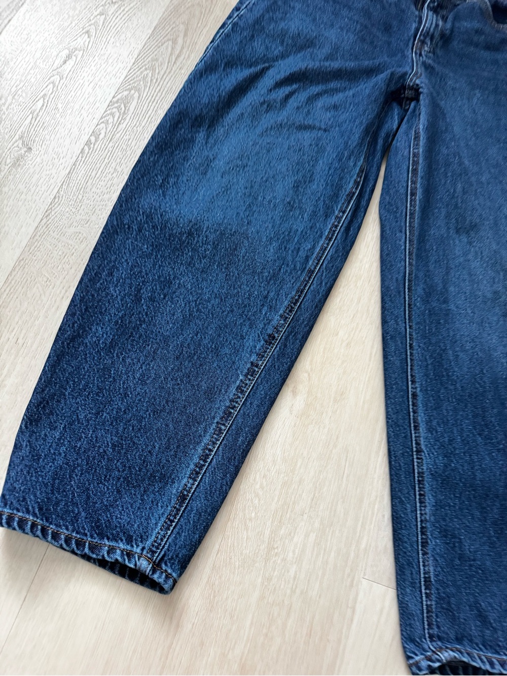 H&M Balloon Dark Wash High-Rise Jeans - Picture 3 of 7